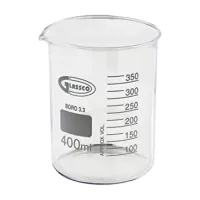 Beakers, Low Form with Spout DIN-ISO 400ml