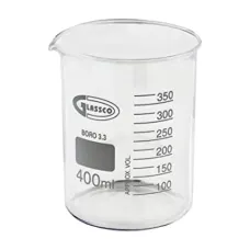 Beakers, Low Form with Spout DIN-ISO 400ml